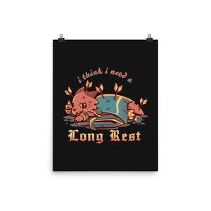I Think I Need A Long Rest