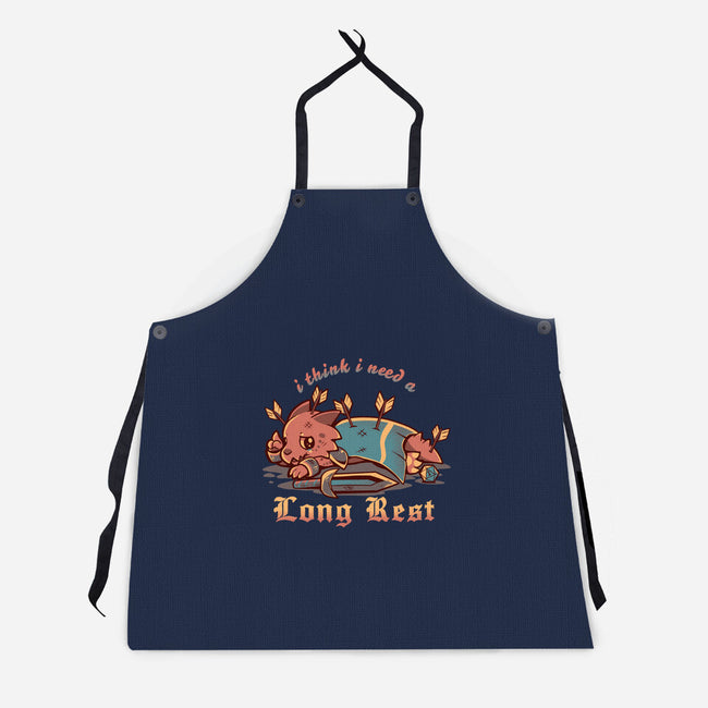I Think I Need A Long Rest-Unisex-Kitchen-Apron-TechraNova