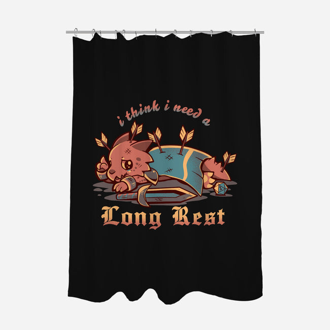I Think I Need A Long Rest-None-Polyester-Shower Curtain-TechraNova