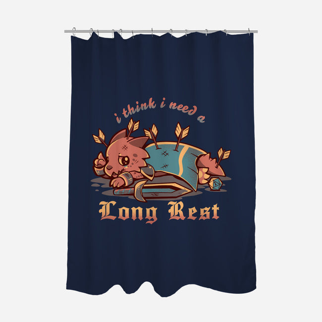 I Think I Need A Long Rest-None-Polyester-Shower Curtain-TechraNova