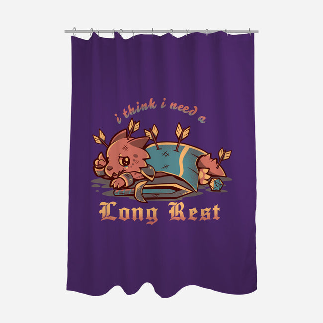 I Think I Need A Long Rest-None-Polyester-Shower Curtain-TechraNova