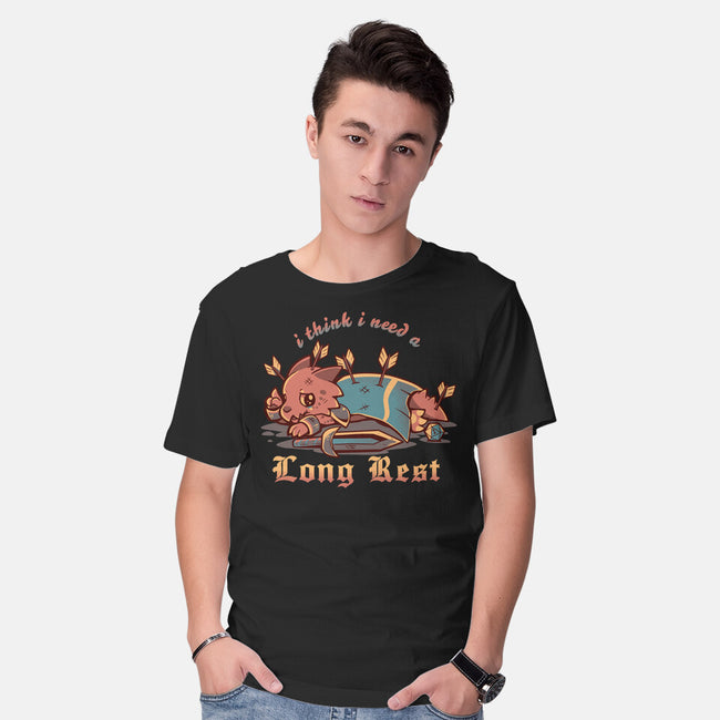 I Think I Need A Long Rest-Mens-Basic-Tee-TechraNova