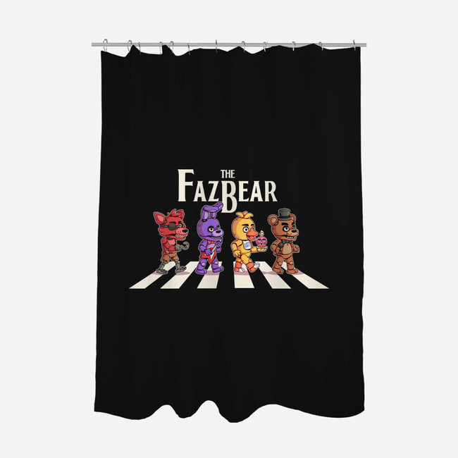 The Fazbear-None-Polyester-Shower Curtain-2DFeer