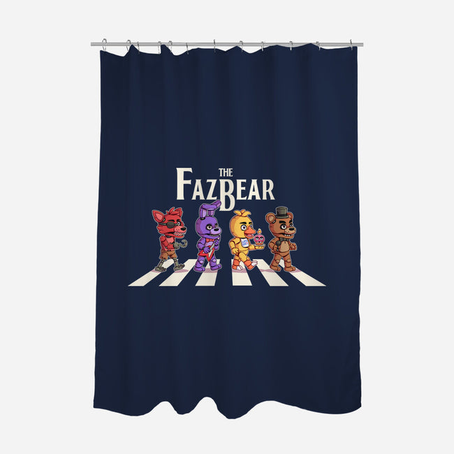 The Fazbear-None-Polyester-Shower Curtain-2DFeer