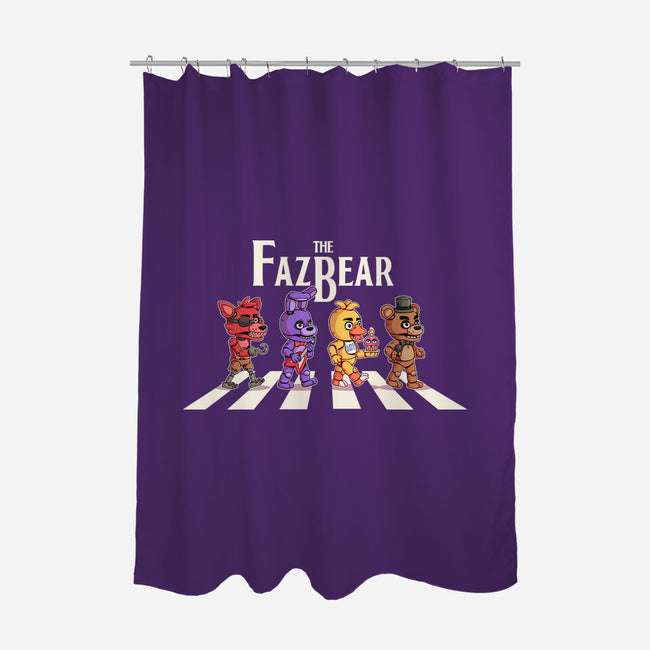 The Fazbear-None-Polyester-Shower Curtain-2DFeer
