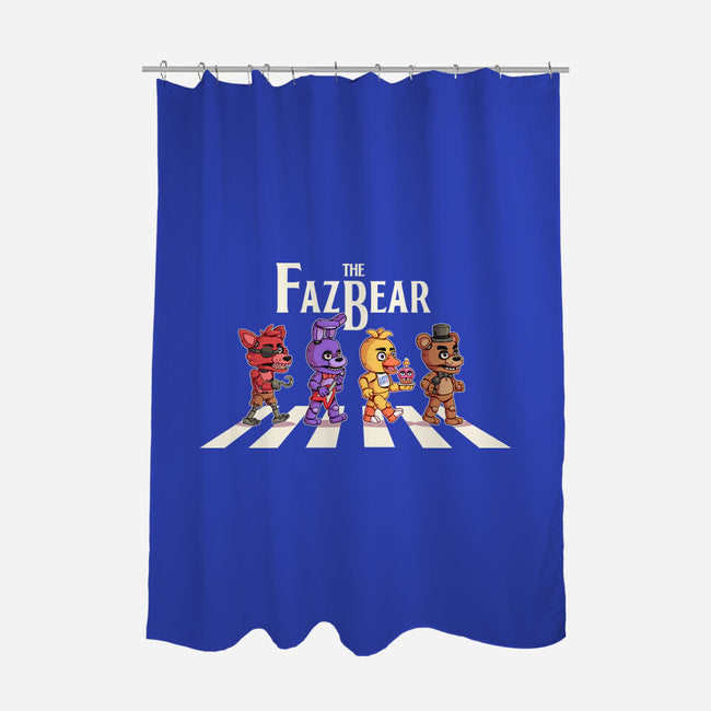 The Fazbear-None-Polyester-Shower Curtain-2DFeer