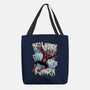NYC Web Slinger-None-Basic Tote-Bag-glitchygorilla