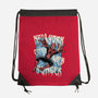 NYC Web Slinger-None-Drawstring-Bag-glitchygorilla
