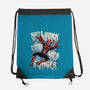 NYC Web Slinger-None-Drawstring-Bag-glitchygorilla