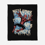 NYC Web Slinger-None-Fleece-Blanket-glitchygorilla
