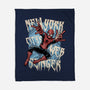 NYC Web Slinger-None-Fleece-Blanket-glitchygorilla