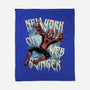 NYC Web Slinger-None-Fleece-Blanket-glitchygorilla