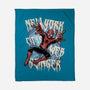 NYC Web Slinger-None-Fleece-Blanket-glitchygorilla
