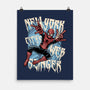 NYC Web Slinger-None-Matte-Poster-glitchygorilla