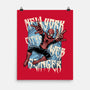 NYC Web Slinger-None-Matte-Poster-glitchygorilla
