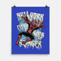 NYC Web Slinger-None-Matte-Poster-glitchygorilla