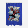 NYC Web Slinger-None-Polyester-Shower Curtain-glitchygorilla