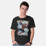 NYC Web Slinger-Mens-Basic-Tee-glitchygorilla