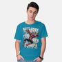 NYC Web Slinger-Mens-Basic-Tee-glitchygorilla