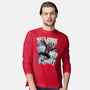 NYC Web Slinger-Mens-Long Sleeved-Tee-glitchygorilla