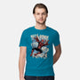 NYC Web Slinger-Mens-Premium-Tee-glitchygorilla
