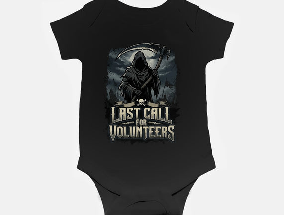 Last Call For Volunteers