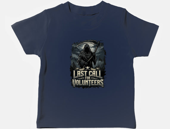 Last Call For Volunteers