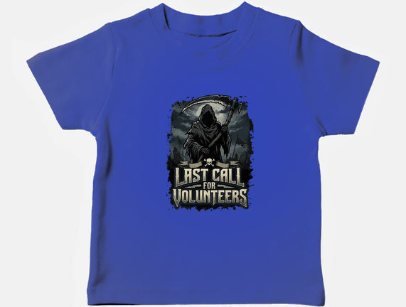 Last Call For Volunteers