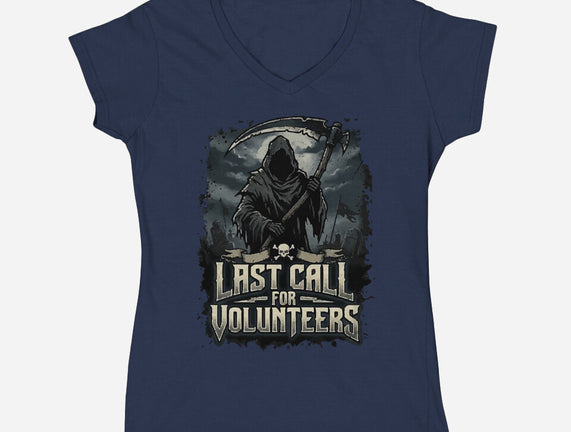 Last Call For Volunteers