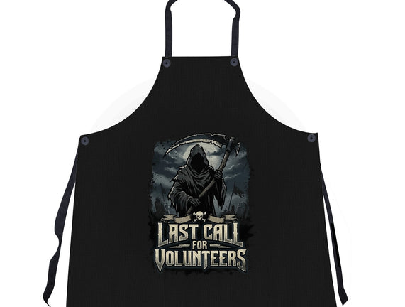 Last Call For Volunteers