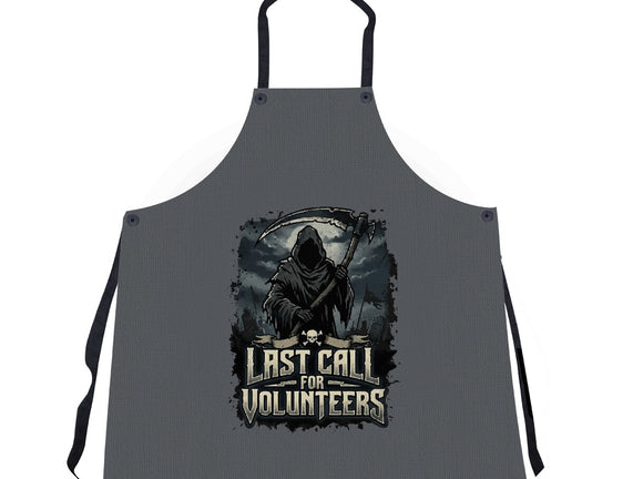 Last Call For Volunteers