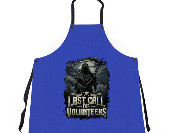 Last Call For Volunteers