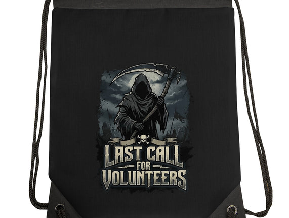 Last Call For Volunteers