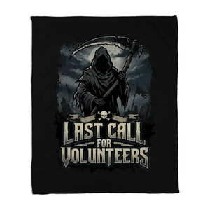 Last Call For Volunteers
