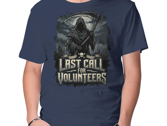 Last Call For Volunteers