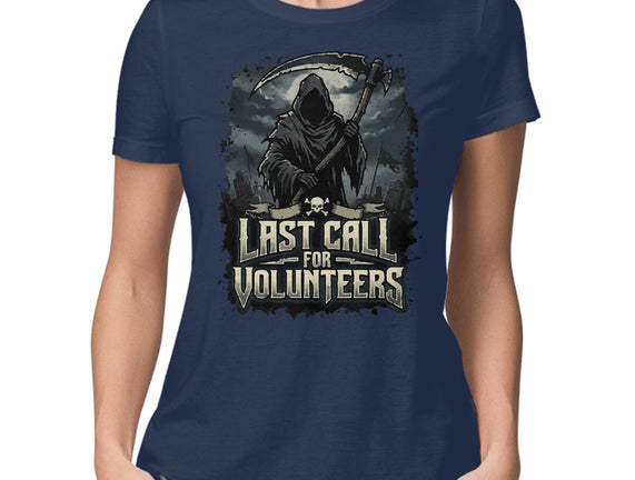 Last Call For Volunteers