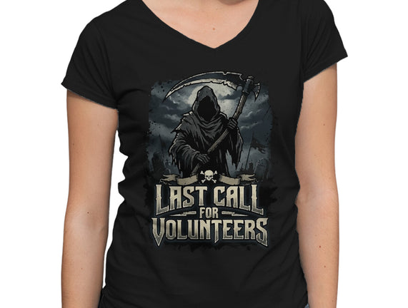 Last Call For Volunteers