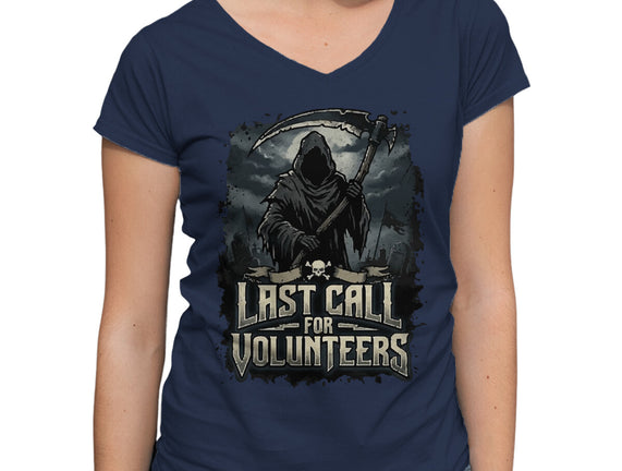 Last Call For Volunteers