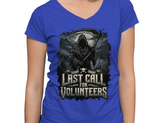 Last Call For Volunteers