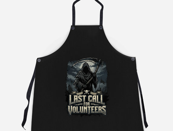 Last Call For Volunteers