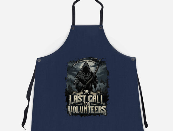 Last Call For Volunteers