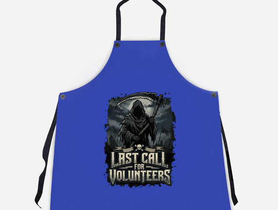 Last Call For Volunteers