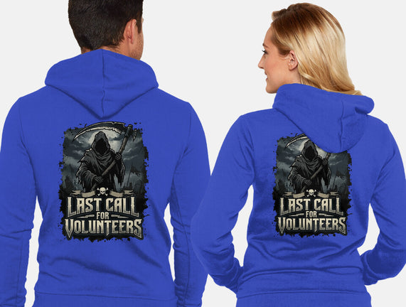 Last Call For Volunteers