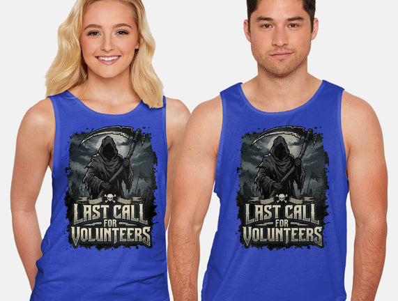 Last Call For Volunteers