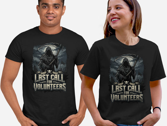 Last Call For Volunteers