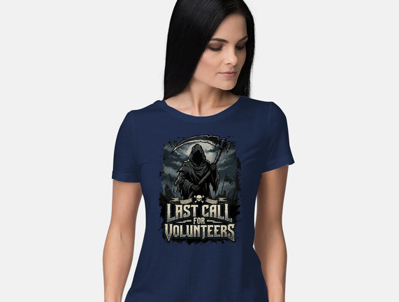Last Call For Volunteers