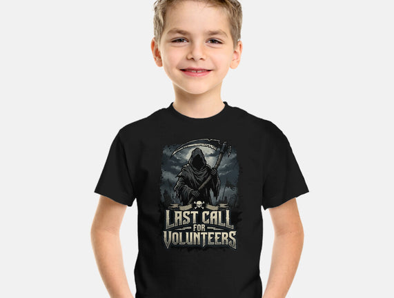 Last Call For Volunteers