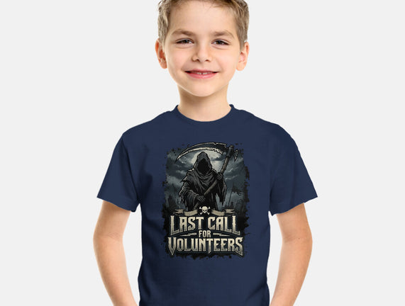 Last Call For Volunteers