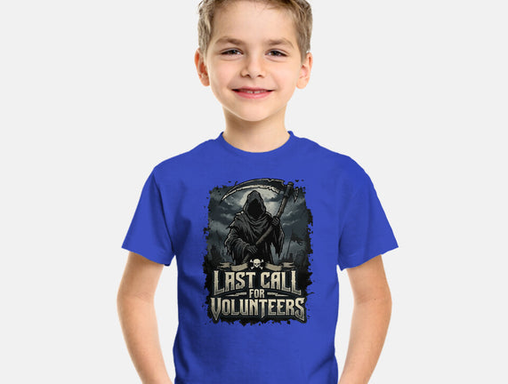 Last Call For Volunteers
