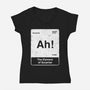 Element Of Surprise-Womens-V-Neck-Tee-rocketman_art